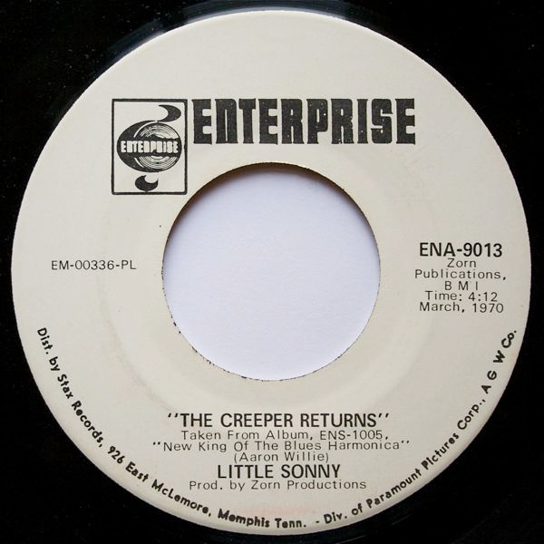 Little Sonny – The Creeper Returns (1970, Vinyl) - Discogs