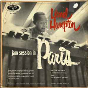 Lionel Hampton - Jam Session In Paris album cover