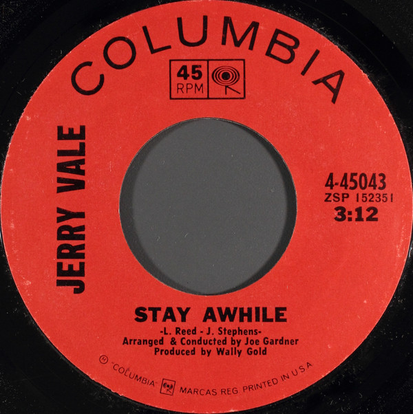 télécharger l'album Jerry Vale - Stay Awhile