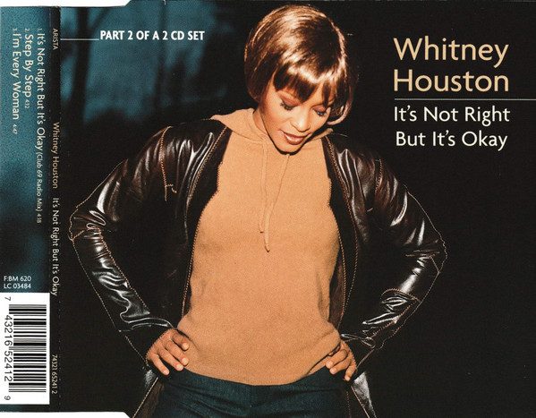 Whitney Houston – It's Not Right But It's Okay (1999, CD2, CD) - Discogs