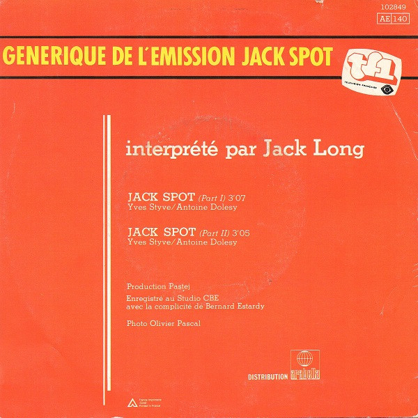 ladda ner album Jack Long - Générique De LEmission Jack Spot