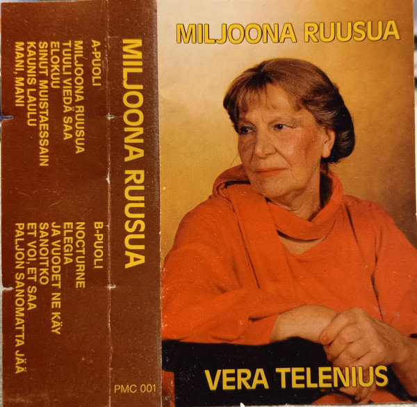 Vera Telenius – Miljoona Ruusua (1984, Cassette) - Discogs