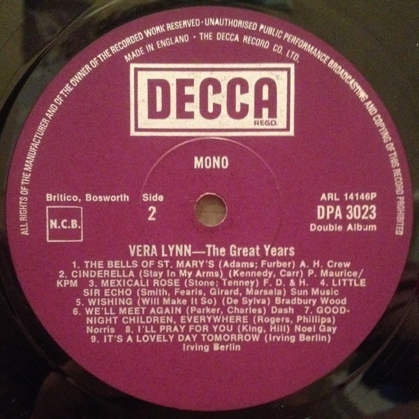 last ned album Vera Lynn - The Great Years Original Recordings 1935 1957