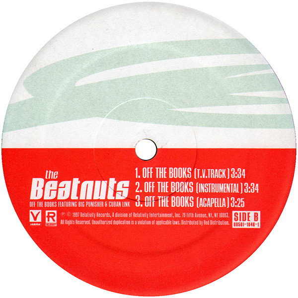 The Beatnuts - Off The Books | Relativity (88561-1646-1) - 4