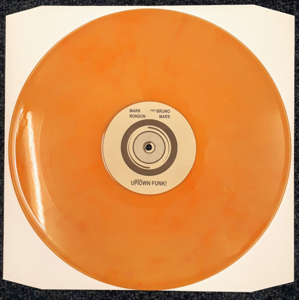 Mark Ronson Feat Bruno Mars Uptown Funk Orange Swirl Vinyl Discogs