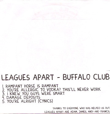 ladda ner album Leagues Apart - Buffalo Club