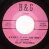 Billy Holeman - I Can't Stand The Hurt (No More) / One Lonely Heart