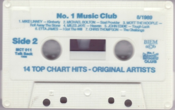 last ned album Various - No 1 Music Club 81989