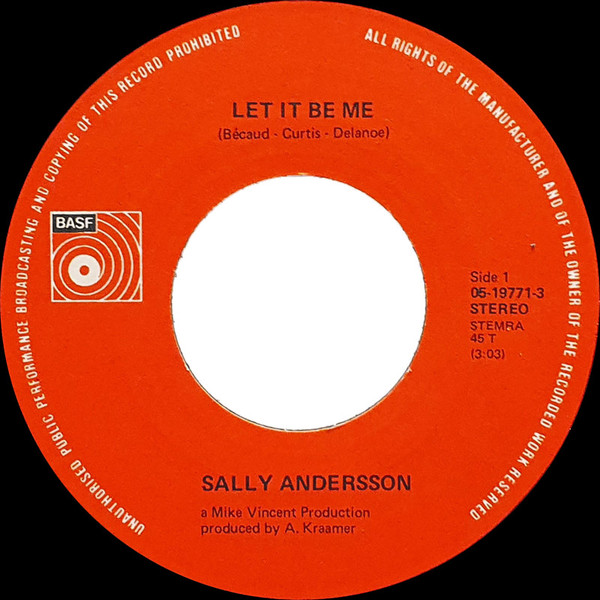 baixar álbum Sally Anderson - Let It Be Me