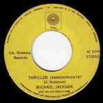 Cover of Thriller = Emocionante / Let The Music Play, 1983, Vinyl