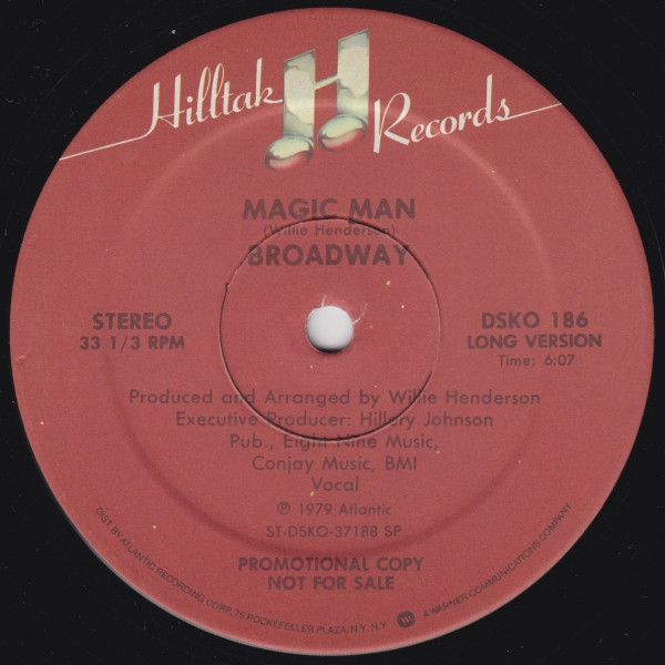 Broadway - Magic Man | Releases | Discogs