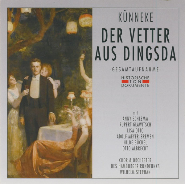 lataa albumi Eduard Künneke, Wilhelm Stephan - Der Vetter Aus Dingsda Gesamtaufnahme Hamburg 1953