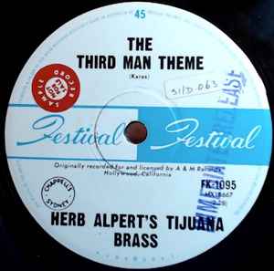 Herb Alpert & The Tijuana Brass - The Third Man Theme album cover