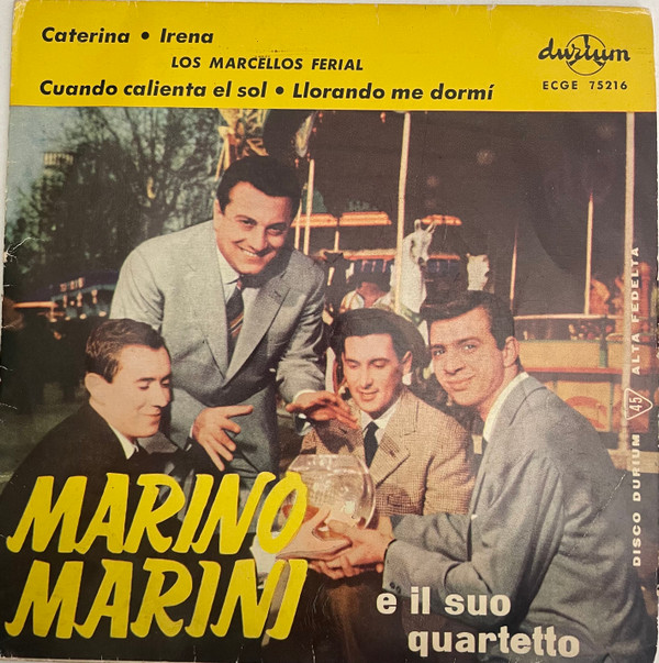 ladda ner album Los Marcellos Ferial Marino Marini E Il Suo Quartetto - Caterina Irena Cuando Calienta El Sol Llorando Me Dormí