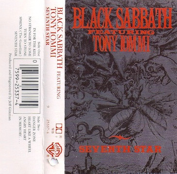 Black Sabbath Featuring Tony Iommi – Seventh Star (1986, SR