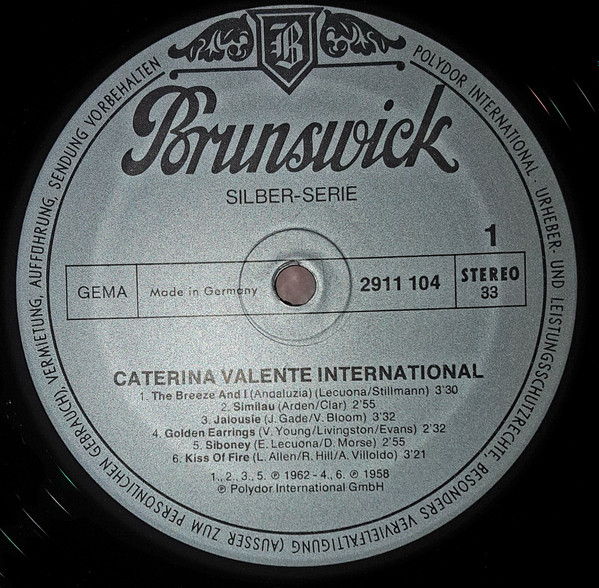 descargar álbum Caterina Valente - International