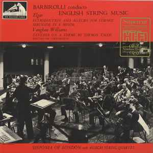 Elgar, Vaughan Williams / The Sinfonia Of London / Barbirolli