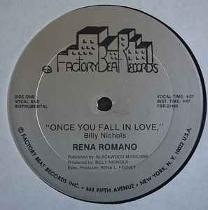 Rena Romano - Once You Fall In Love / Do It To Me And I'll Do It To You album cover