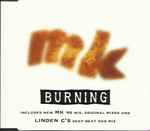 Cover of Burning, 1995, CD