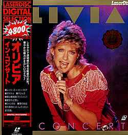 Olivia – Olivia Newton-John Live In Concert (1988, Laserdisc