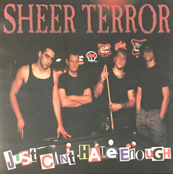 Sheer Terror – Just Can't Hate Enough (2016, Red, Vinyl) - Discogs