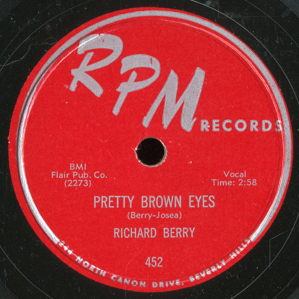 télécharger l'album Richard Berry - Pretty Brown Eyes I Am Bewildered