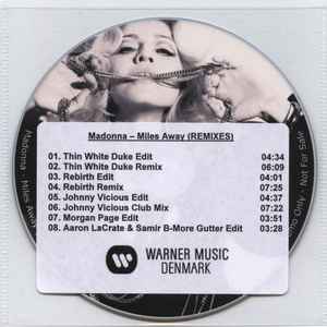 Madonna - Miles Away (Remixes) album cover