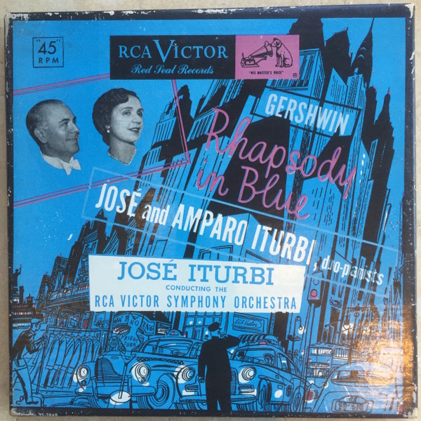 ladda ner album Download José Iturbi, Amparo Iturbi, RCA Victor Symphony Orchestra - Rhapsody In Blue album