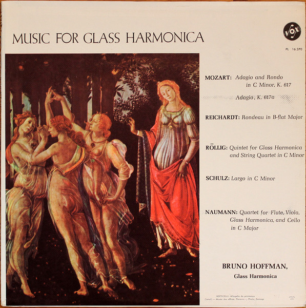 Bruno Hoffmann – Music For Glass Harmonica (Vinyl) - Discogs