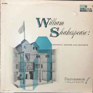 William Shakespeare - William Shakespeare: Immortal Scenes And Sonnets album cover