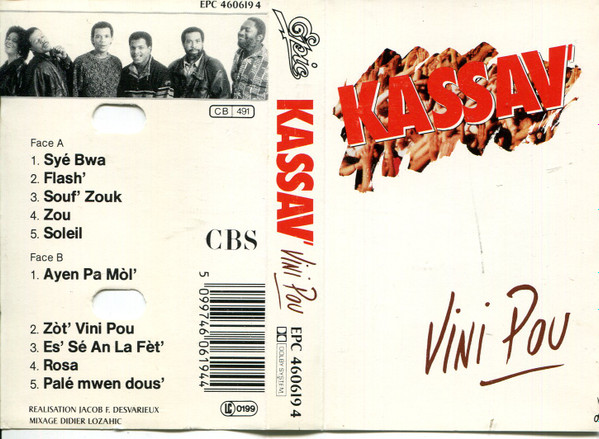 Kassav Vini Pou 1987 Cassette Discogs