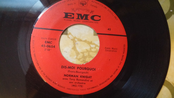 ladda ner album Norman Knight - Ten Fait Pas Dis Moi Pourquoi