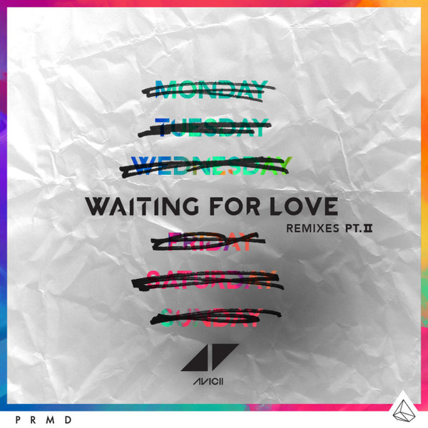 Avicii Waiting For Love / The DaysシングルCD