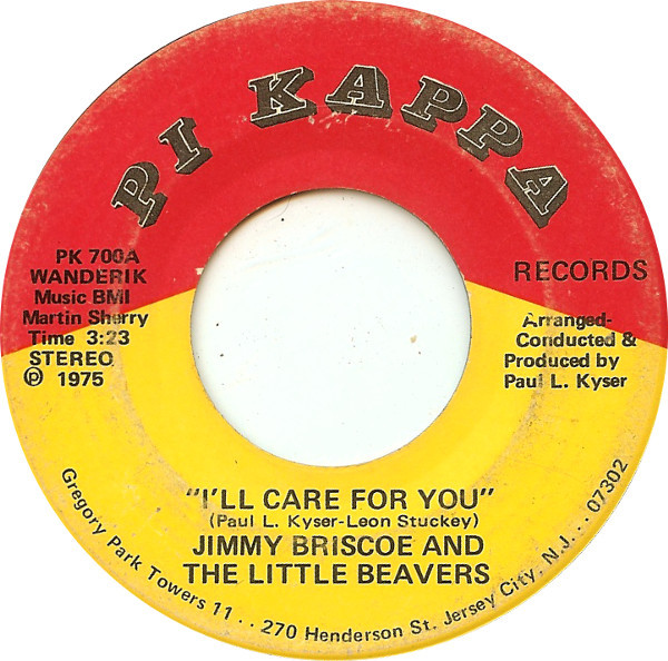 Jimmy Briscoe And The Little Beavers I Ll Care For You 1975 Vinyl Discogs