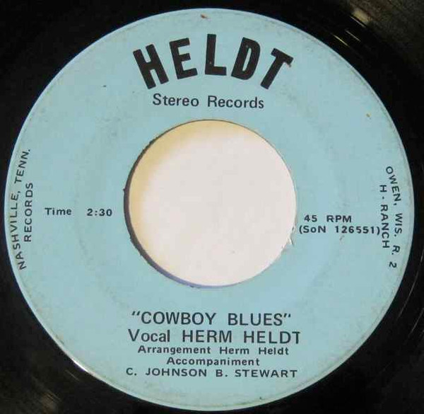 lataa albumi Herm Heldt - Cowboy Blues Worried Mind