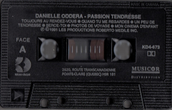 télécharger l'album Danielle Oddera - Passion Tendresse