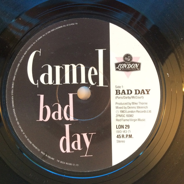 télécharger l'album Carmel - Bad Day