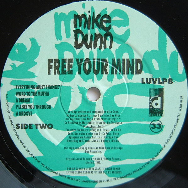 télécharger l'album Mike Dunn - Free Your Mind