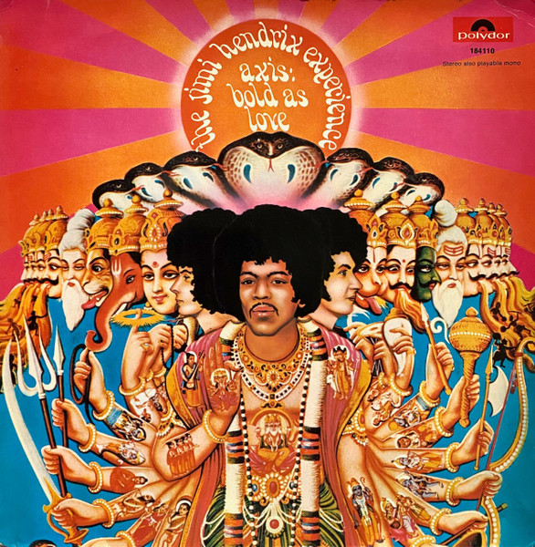 The Jimi Hendrix Experience – Axis: Bold As Love (1967, Gatefold, Vinyl ...