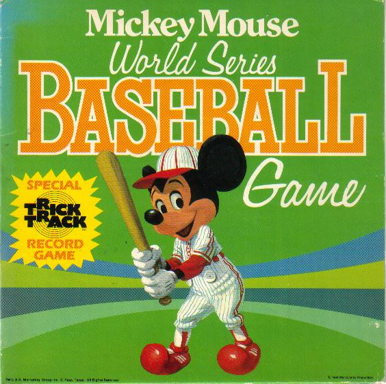 No Artist – Mickey Mouse World Series Baseball Game (1984, Flexi-disc) -  Discogs