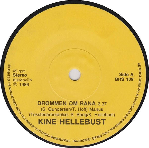ladda ner album Kine Hellebust, Unknown Artist - Drømmen Om Rana