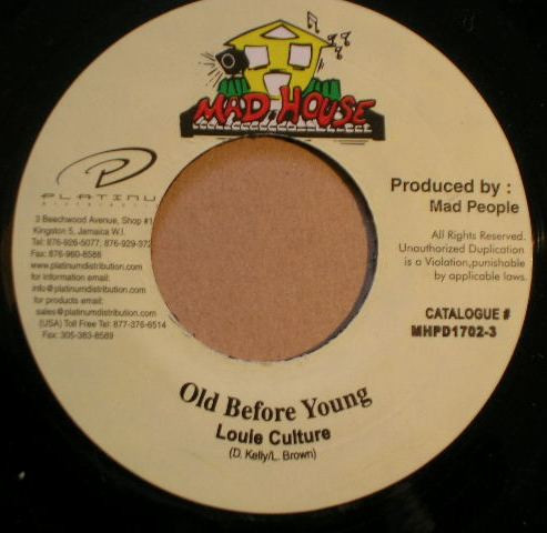 Louie Culture – Old Before Young (Vinyl) - Discogs