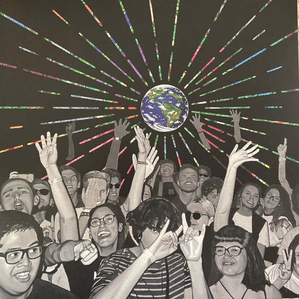 Superorganism – World Wide Pop (2022, Earth Splattered [Blue w 