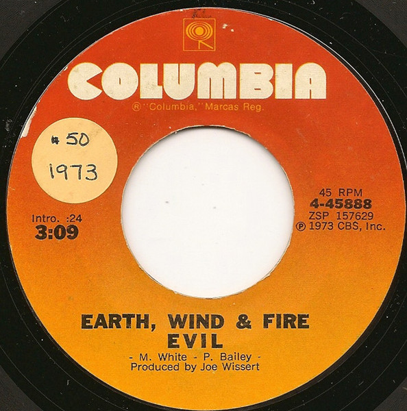 Earth, Wind & Fire – Evil (1973, Terre Haute Pressing, Vinyl 