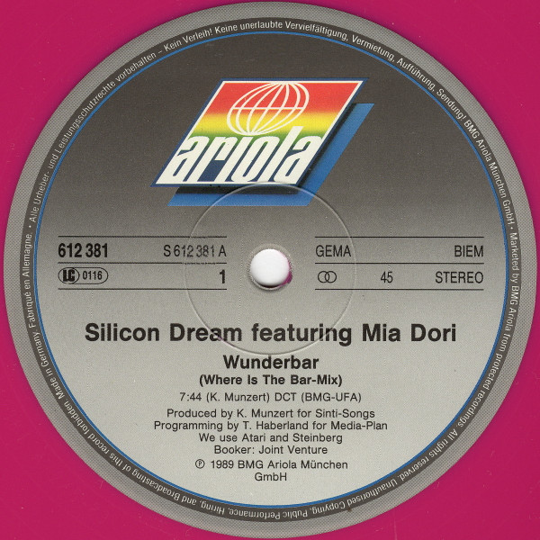last ned album Silicon Dream Featuring Mia Dori - Wunderbar