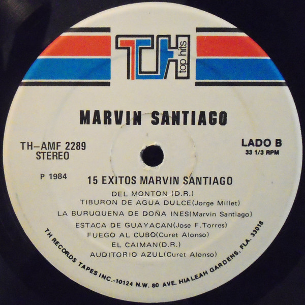 descargar álbum Marvin Santiago - 15 Exitos Marvin Santiago