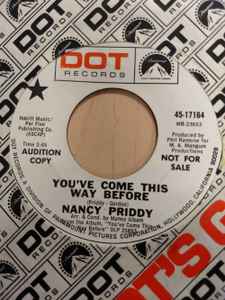 Nancy Priddy - You've Come This Way Before album cover