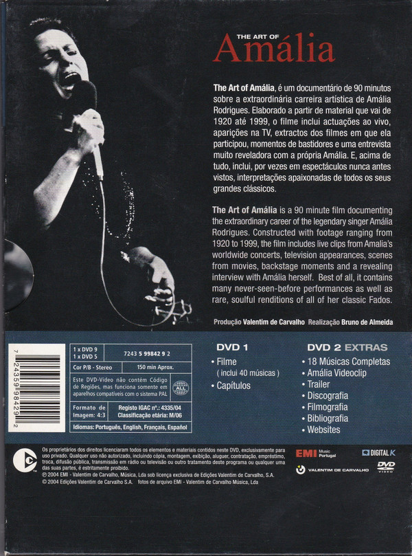 descargar álbum Amália Rodrigues - The Art Of Amália