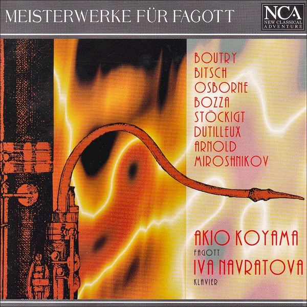 Akio Koyama & Iva Navratova – Meisterwerke Für Fagott (1998, CD