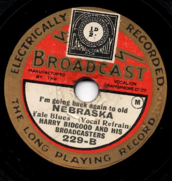 Album herunterladen Harry Bidgood And His Broadcasters - Dream Kisses Im Going Back Again To Old Nebraska